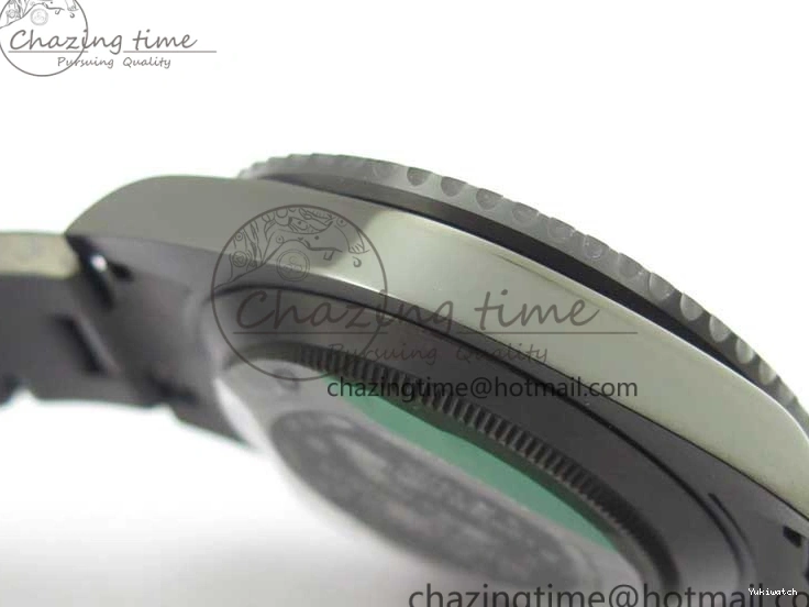 PVD 1:1 Noob Bracelet V10.5 Black PVD RED on SINGLE Dial Edition Submariner A2836 BLAKEN Best 0220